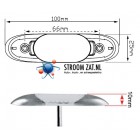 Led Instapverlichting  softwit / ivoor 12V 100 x 25 x 10 68 serie